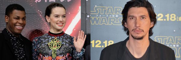 John Boyeda, Daisy Ridley et Adam Driver