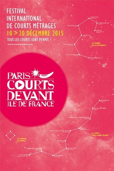 Affiche Festival Paris Courts Devant