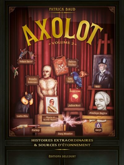 Axolot, volume 2, de Patrick Baud (éd.Delcourt)