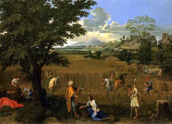 Nicolas Poussin, L’Eté ou Ruth et Booz, 1660-1664