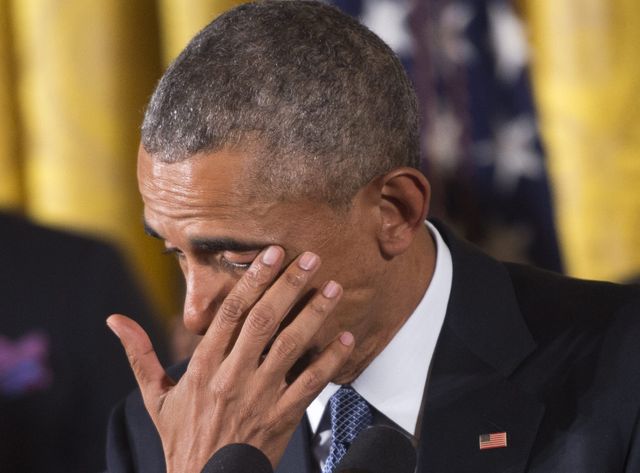 Barack Obama ému en évoquant la tuerie de Newtown