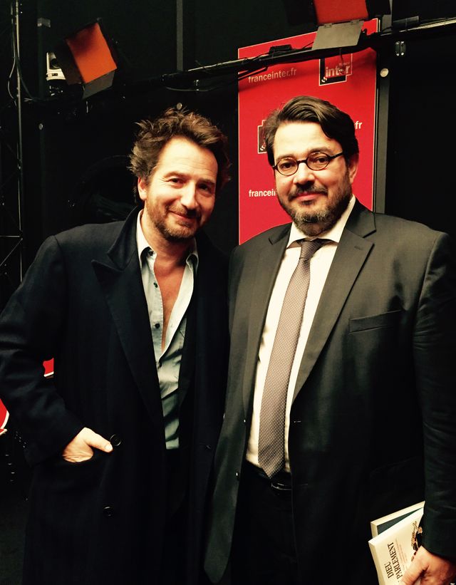 Edouard Baer et Bruno Fuligni