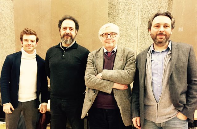 David Kadouch, Rafik Djoumi, Patrick Brion et Xavier Dorison