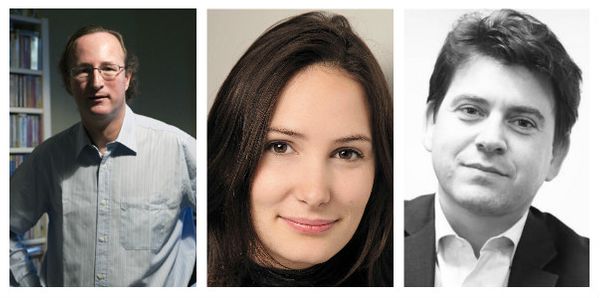 Christian Merlin, Elsa Fottorino et Sylvain Fort DR