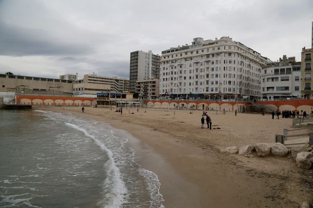 Marseille, plage des Catalans
