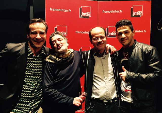 Michka Assayas, Rachid Taha, Bouziane Daoudi et Youness