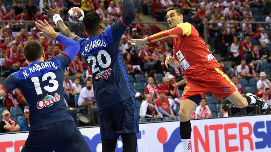 Les Bleus face à la Macédoine