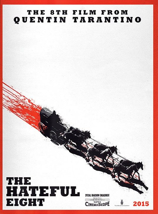 Affiche de "The Hateful Eight" de Quentin Tarantino (2016)