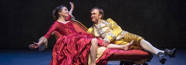 Les Liaisons dangereuses Dominique Blanc et Vincent Perez