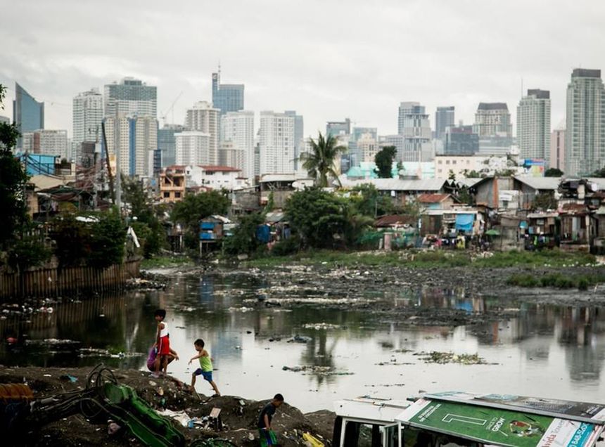 Bidonville de Tondo (Philippines)