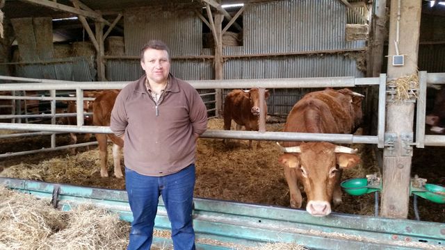 Bertrand Robert, éleveur de bovin pour la viande
