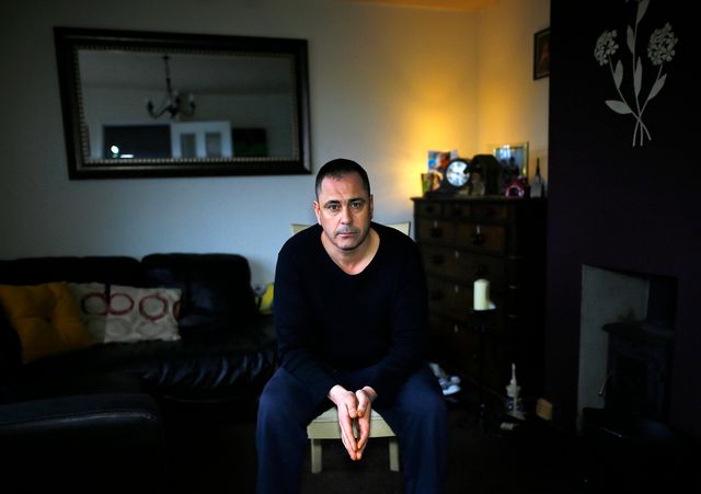 Rob Lawrie à son domicile dans la banlieue de Leeds