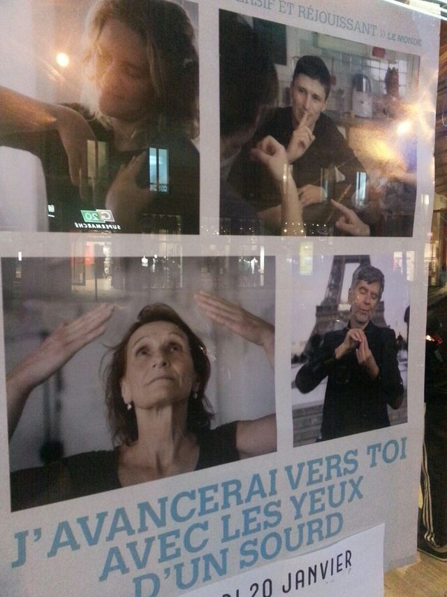 "J’avancerai vers toi avec les yeux d’un sourd"
