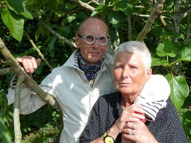 Portrait d’Anne et Patrick Poirier, juillet 2015