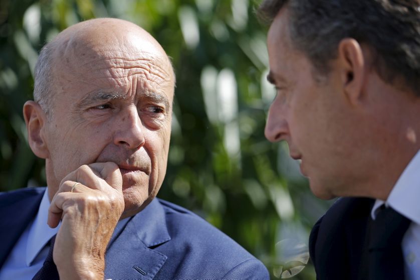 Alain Juppé et Nicolas Sarkozy