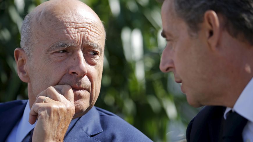 Alain Juppé et Nicolas Sarkozy