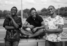 Laurent-Emmanuel « Tilo » Bertholo, Linley Marthe, Grégory Privat ©Yannick Privat