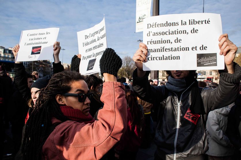manifestation état d'urgence