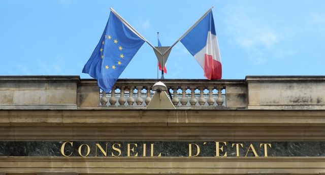 Fronton du Conseil d'État