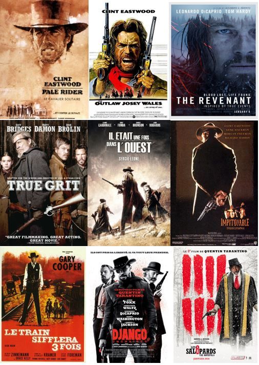 Affiches westerns