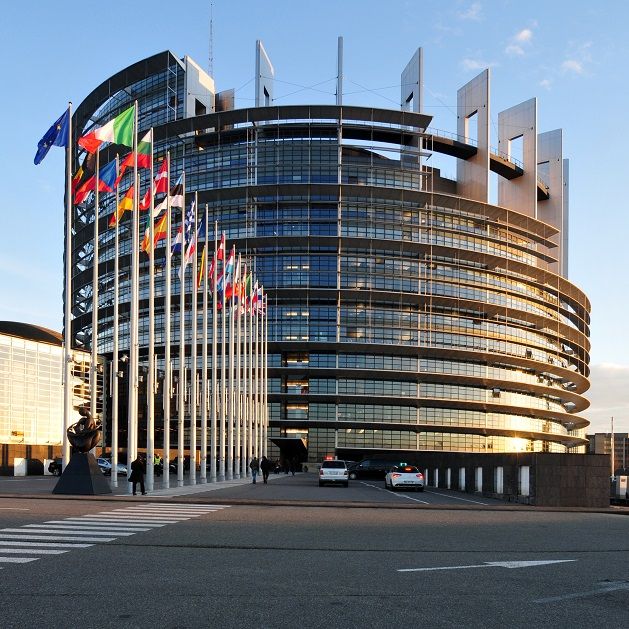 Le Parlement européen à Strasbourg
