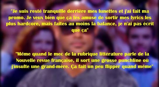 booba - pas de TV