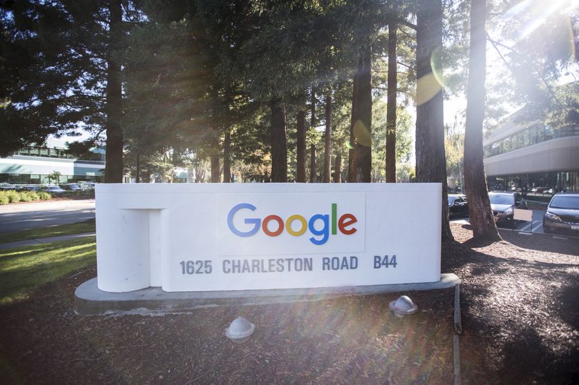 Le siège de Google à Mountain View, Californie