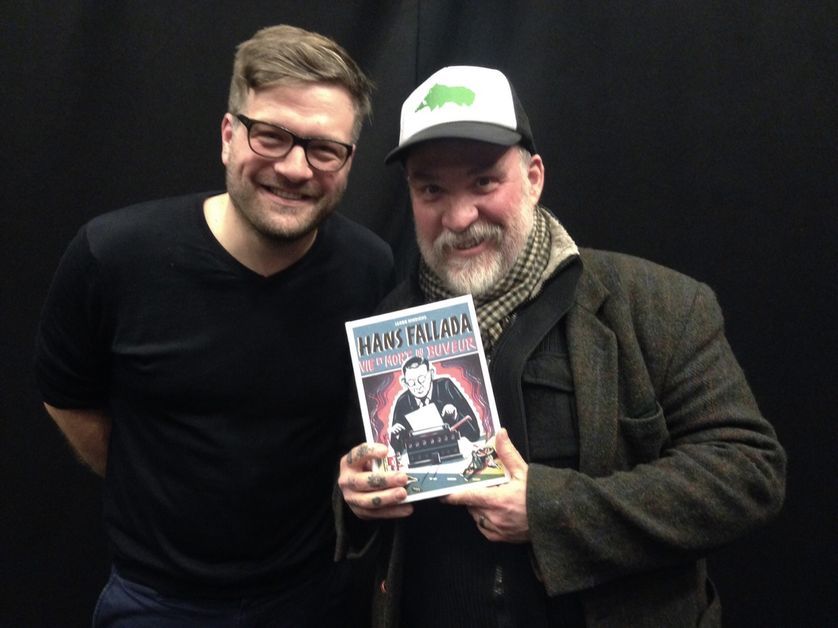 Jakob Hinrichs et Bouli Lanners dans Ping Pong 25/01/16