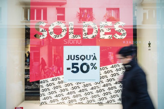 Le soldes d'hiver