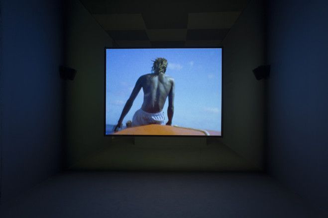 Vue d'installation, Steve McQueen, Ashes, la Biennale di Venezia, 2015