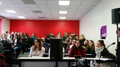 Des élèves du lycée Louis Pasteur