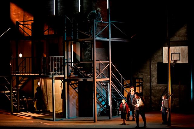 "Le Trouvère" de Verdi mise en scène de Richard Brunel à l'Opéra de Lille en 2016