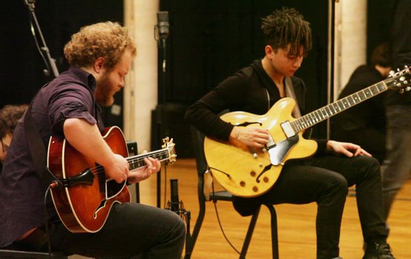 Nuit de l'improvisation au CNSMDP - Aurélien Holl & Gabriel Gosse © Etienne Boulais