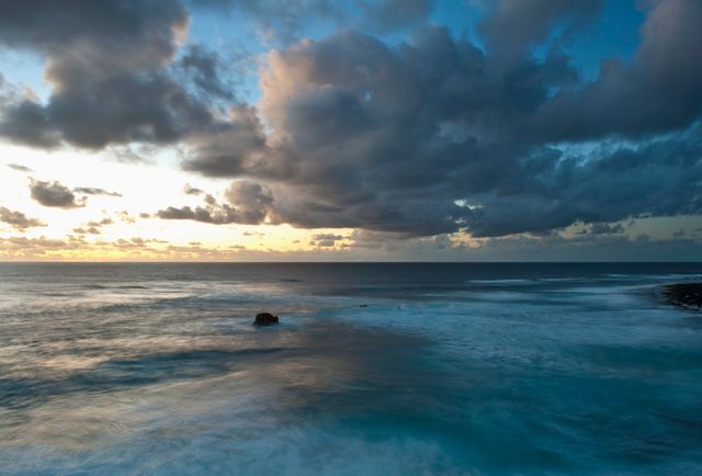 Coucher de soleil à El Golfo