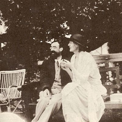 Lytton Stratchey et Virginia Woolf