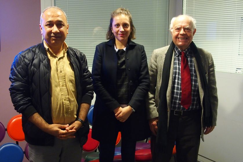 Hosham Dawod, Anne-Clémentine Larroque et Philippe Hugon