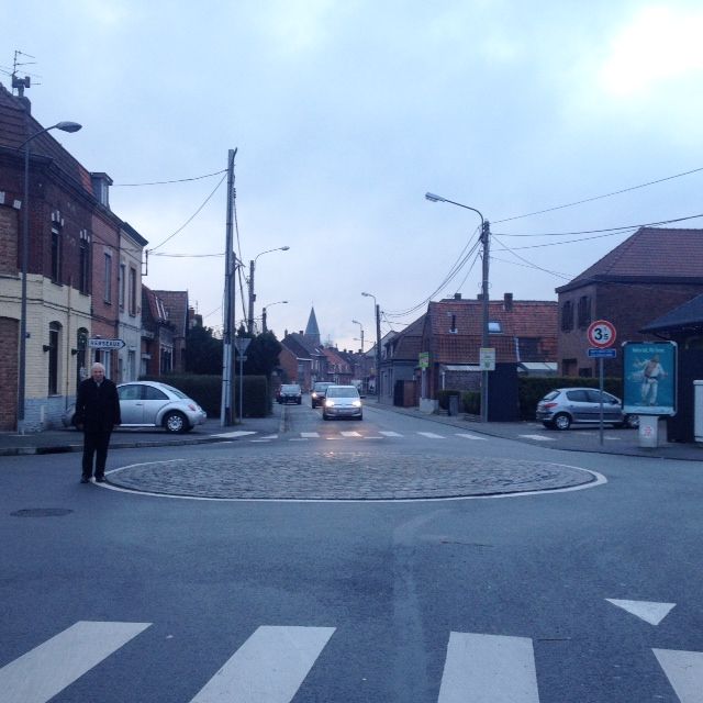Alfred Gadenne, bourgmestre de Mouscron, en France.