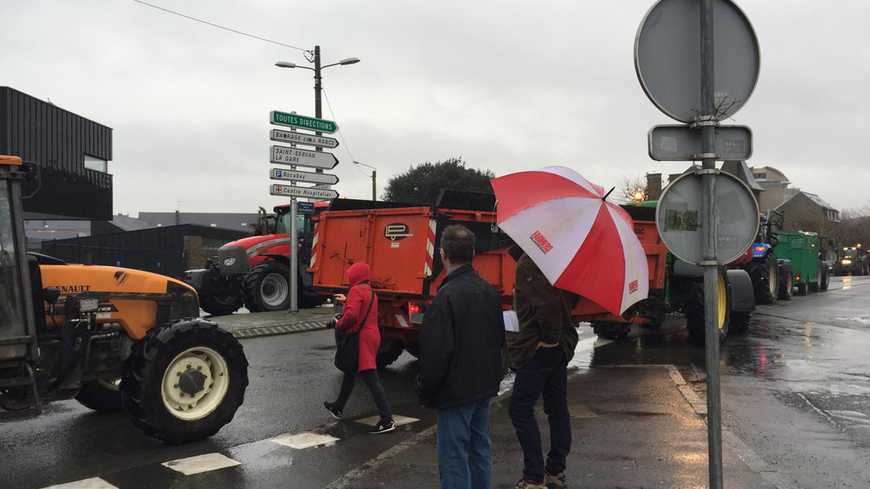Nouvelles actions des agriculteurs en Bretagne
