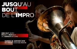 Affichette Nuit de l'impro
