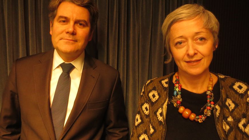 Franck Louvrier et Caroline Ollivier-Yaniv