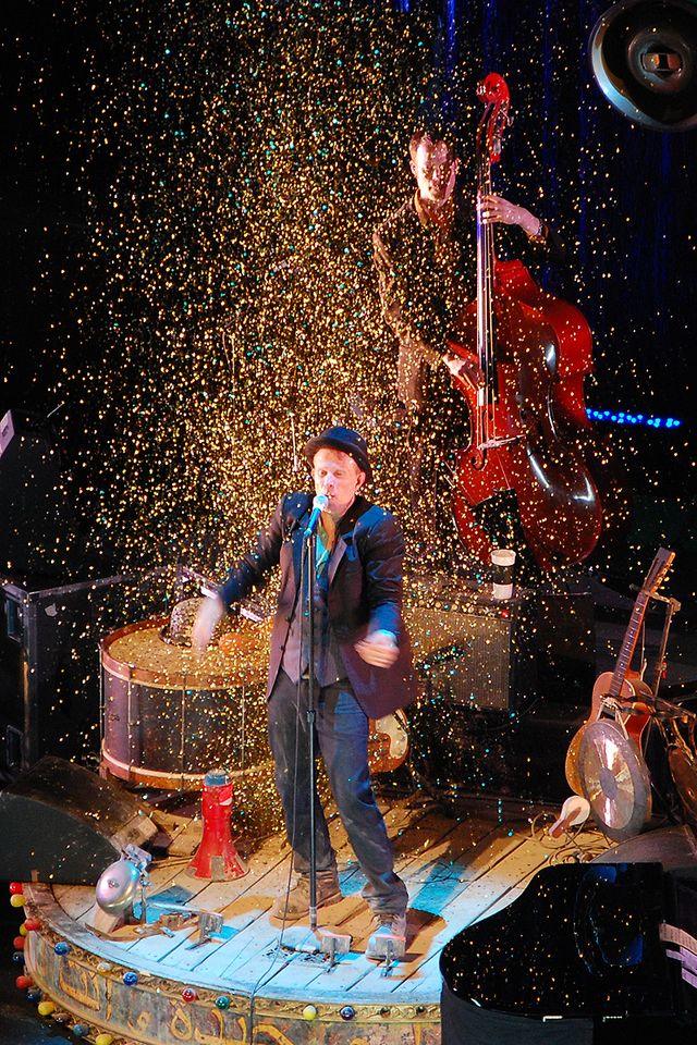 Tom Waits en concert à Prague - 2008
