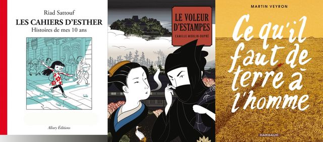 les meilleures BD du moment selon A. Rebeihi