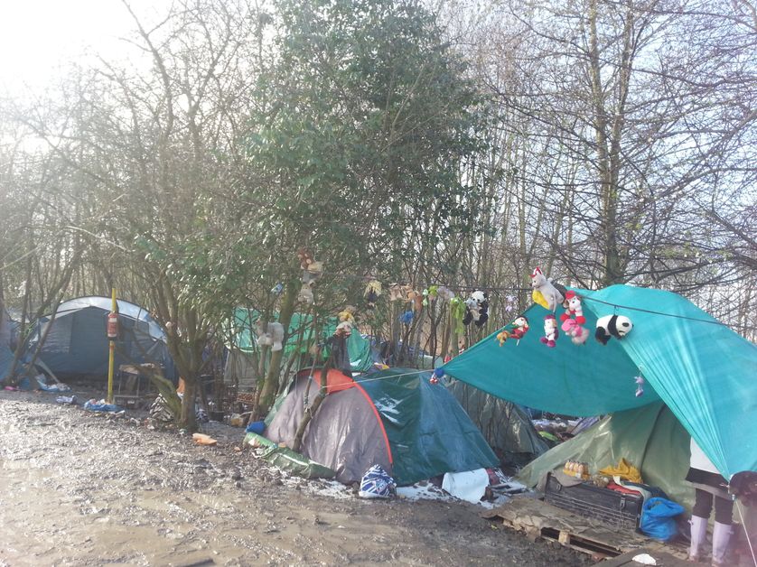 Grande Synthe, les doudous au-dessus de la boue