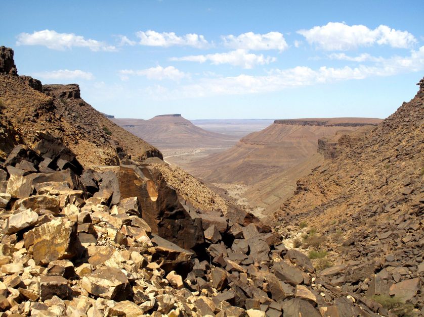 Mauritanie, région d'Adrar