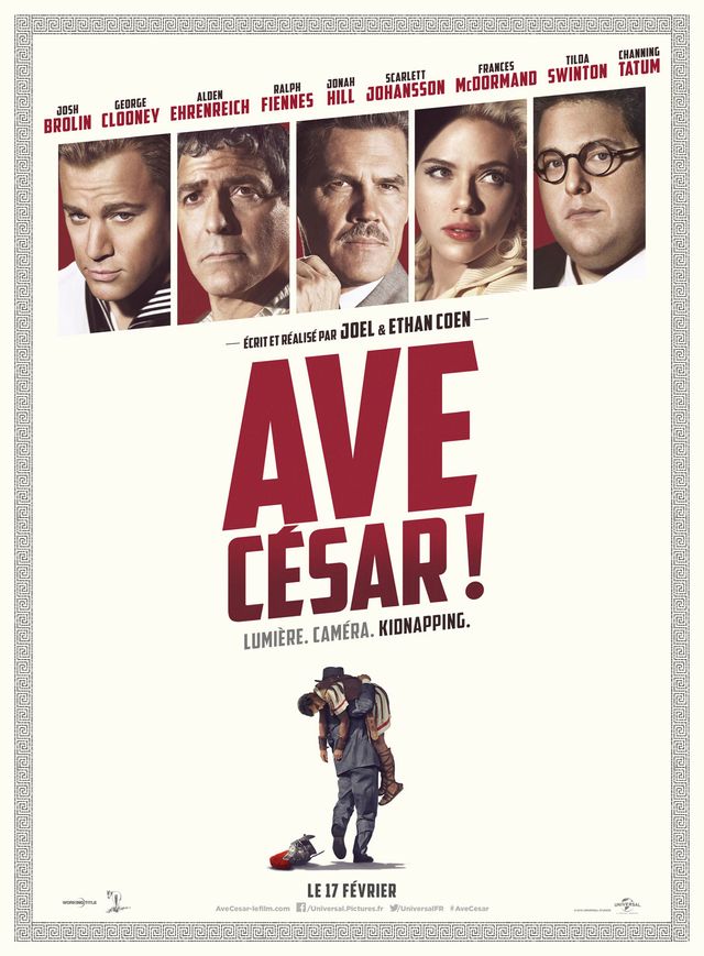 Affiche "Ave, César !"