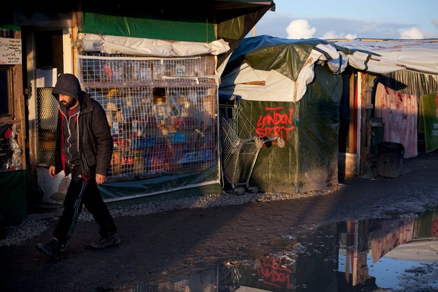 la jungle de Calais peut être évacuée pour sa partie sud