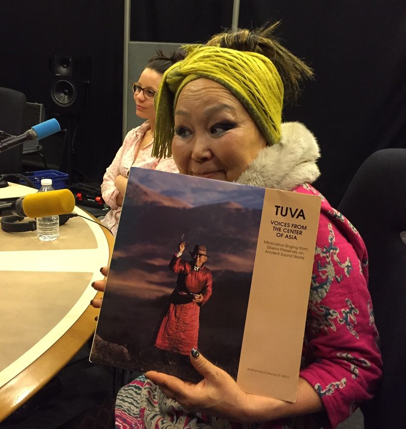 Sainkho Namtchylak et le vinyle "Tuva" et Anne Paceo