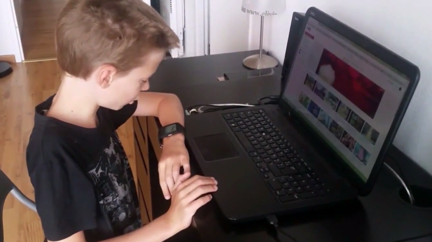 Estelle Ast a créé cette application pour rendre son fils plus autonome