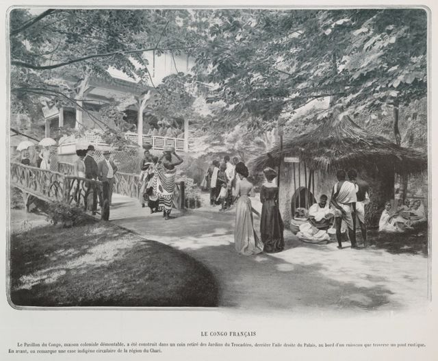 Pavillon du Congo à l'Exposition Universelle de 1930 à Paris