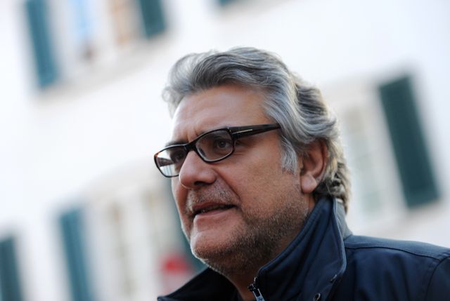 Giancarlo de Cataldo pour la nuit des films de mafia à Munich, le 25 mars 2012